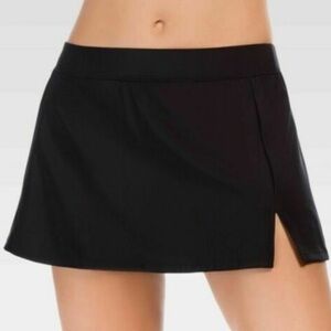 Magellan Black Athletic Skort swim Bottom Skort